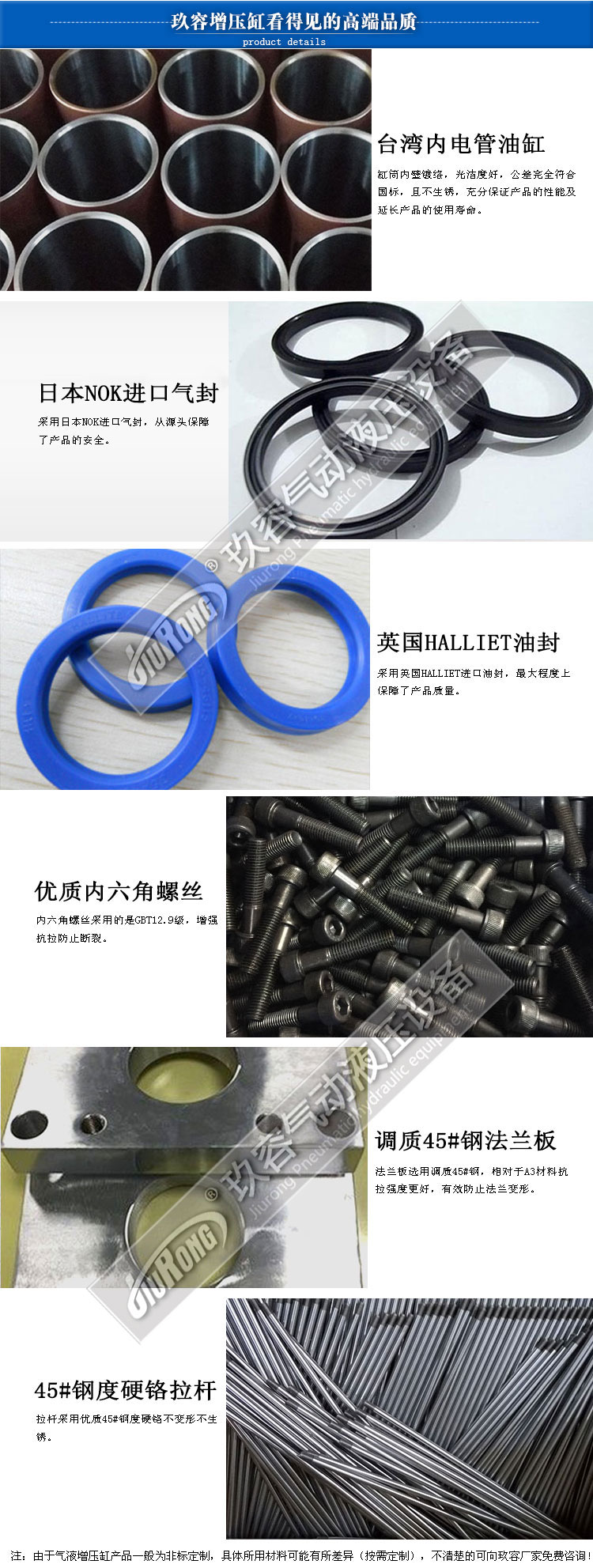 玖容增壓缸看得見的高端品質(zhì) 玖容增壓缸看得見的高端品質(zhì)