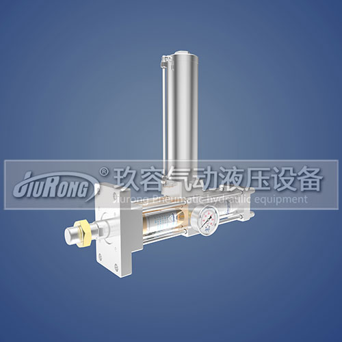 JRAA水平安裝氣液增壓缸3d圖 JRAA水平安裝氣液增壓缸3d圖